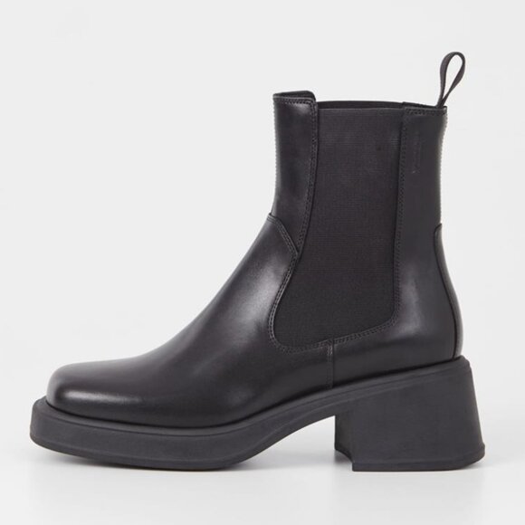 Vagabond Shoes - Vagabond Dorah Black Ankle Boots NEW